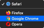 browser chrome su Mac