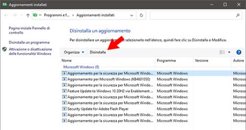 come-disinstallare-gli-aggiornamenti-di-Windows-10