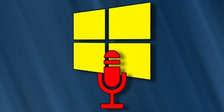 registrare audio su Windows 10