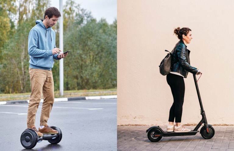 Hoverboard VS monopattini elettrici: chi vince?